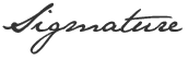 signature
