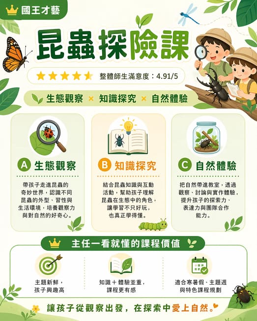 昆蟲探險課