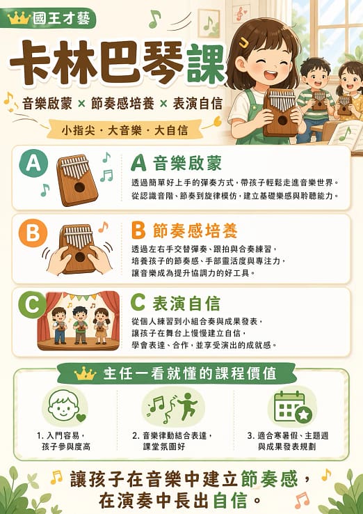 卡林巴琴課