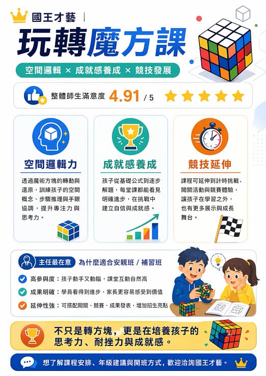 玩轉魔方課