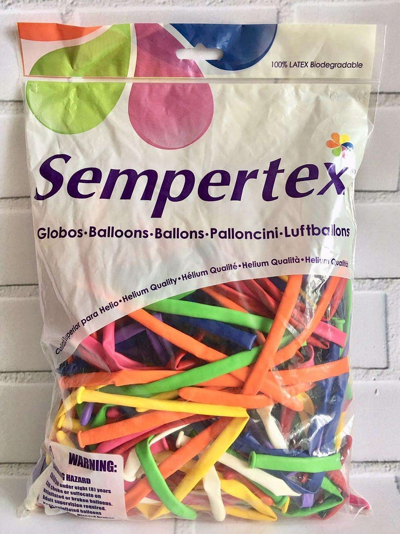 哥倫比亞原裝長條造型氣球 (100條)